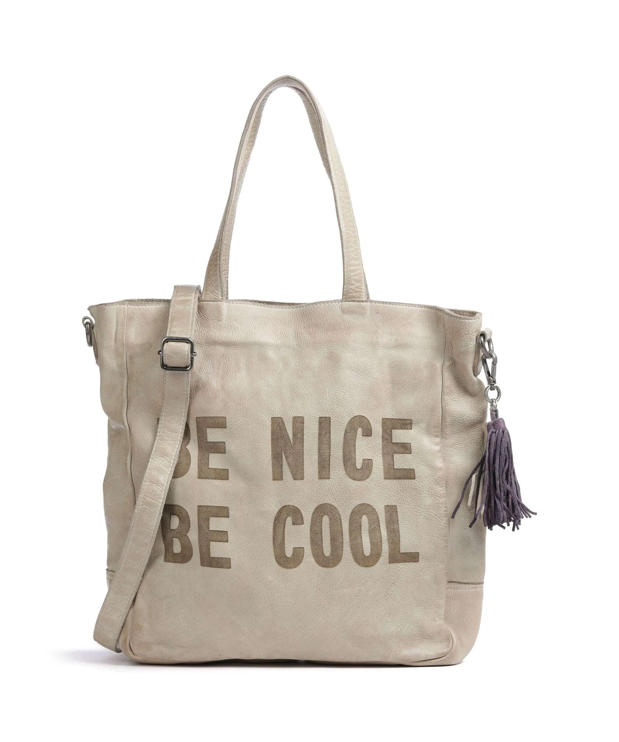  Taschendieb Wien Paniglgasse 1 Borsa shopper pelle di vacchetta grana beige  