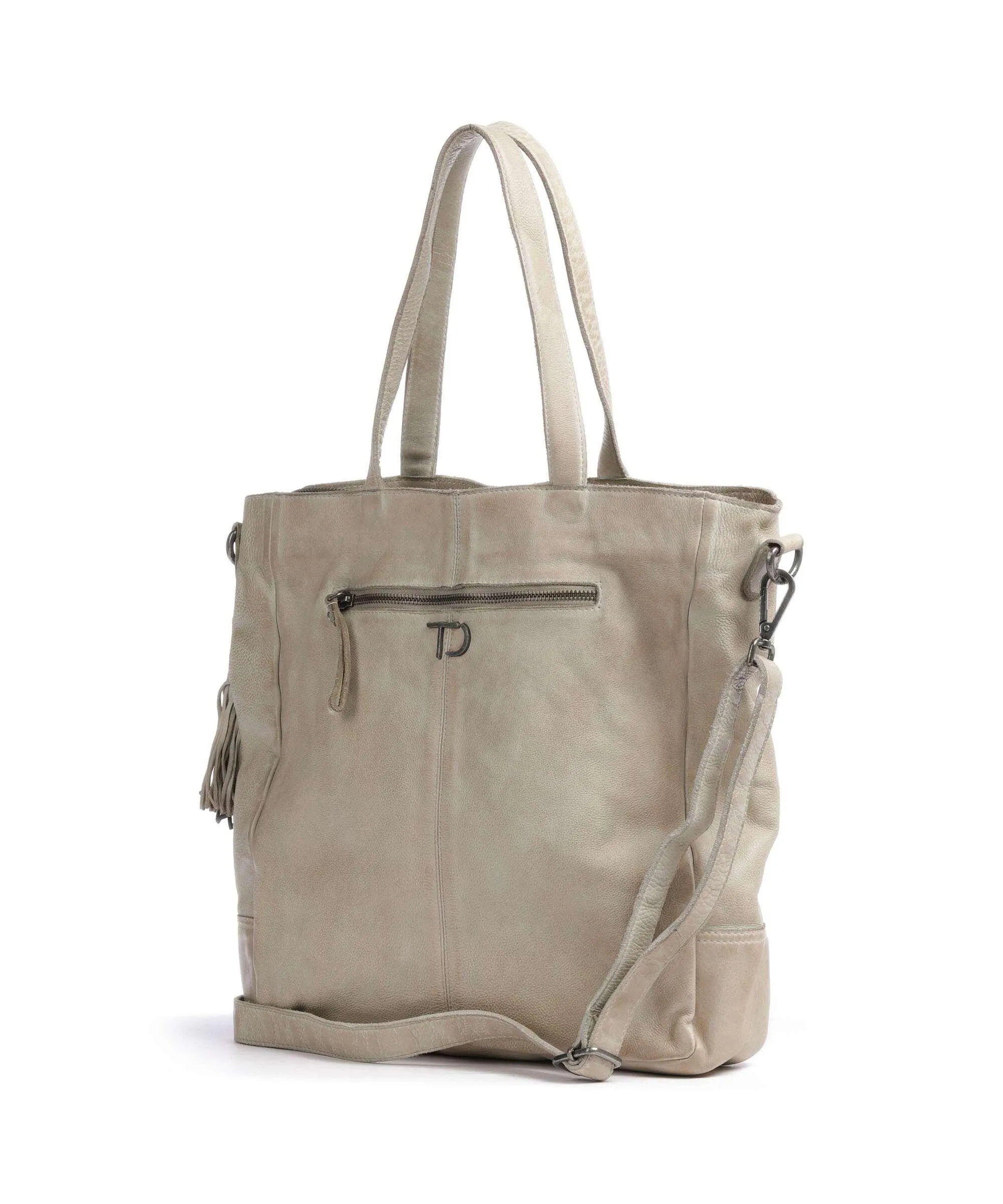  Taschendieb Wien Paniglgasse 1 Borsa shopper pelle di vacchetta grana beige  
