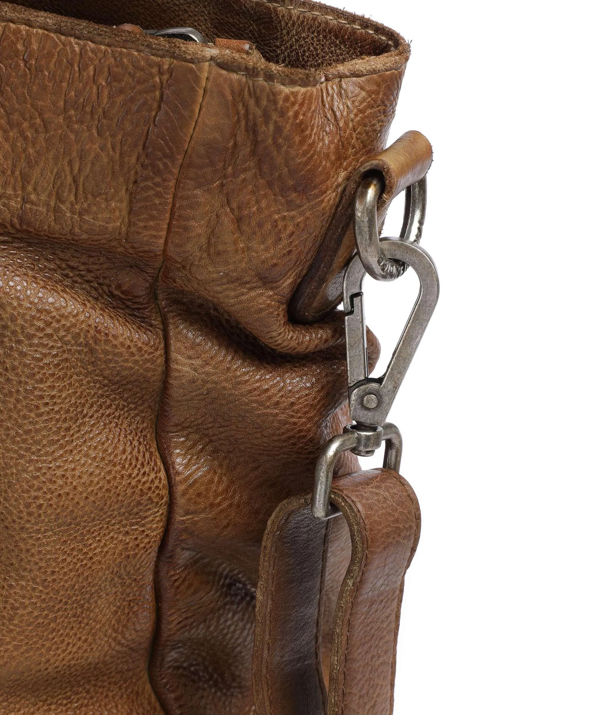  Taschendieb Wien Paniglgasse 1 Borsa shopper pelle di vacchetta grana marrone  