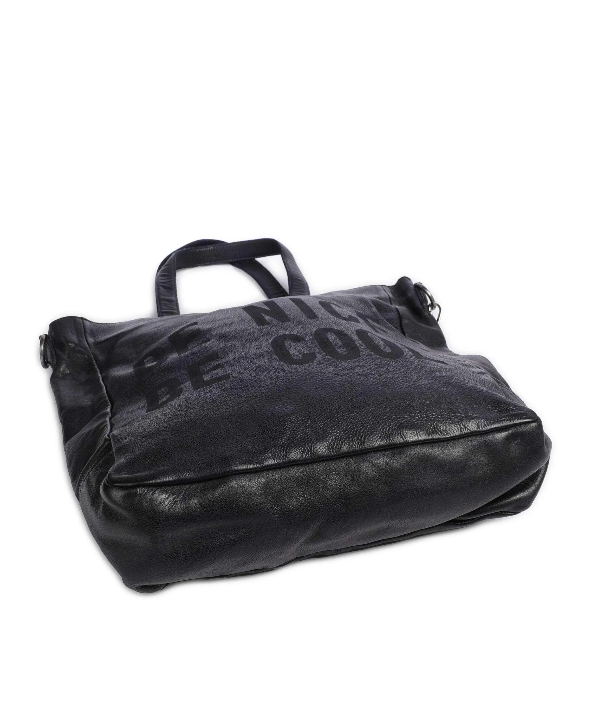  Taschendieb Wien Paniglgasse 1 Borsa shopper pelle di vacchetta grana navy  