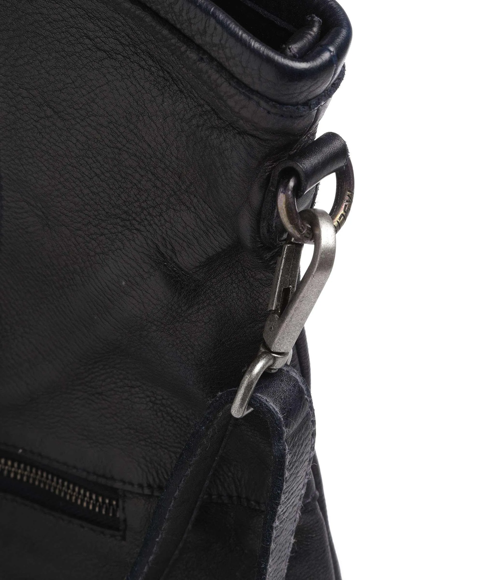  Taschendieb Wien Paniglgasse 3 Borsa shopper pelle di vacchetta finemente grana navy  