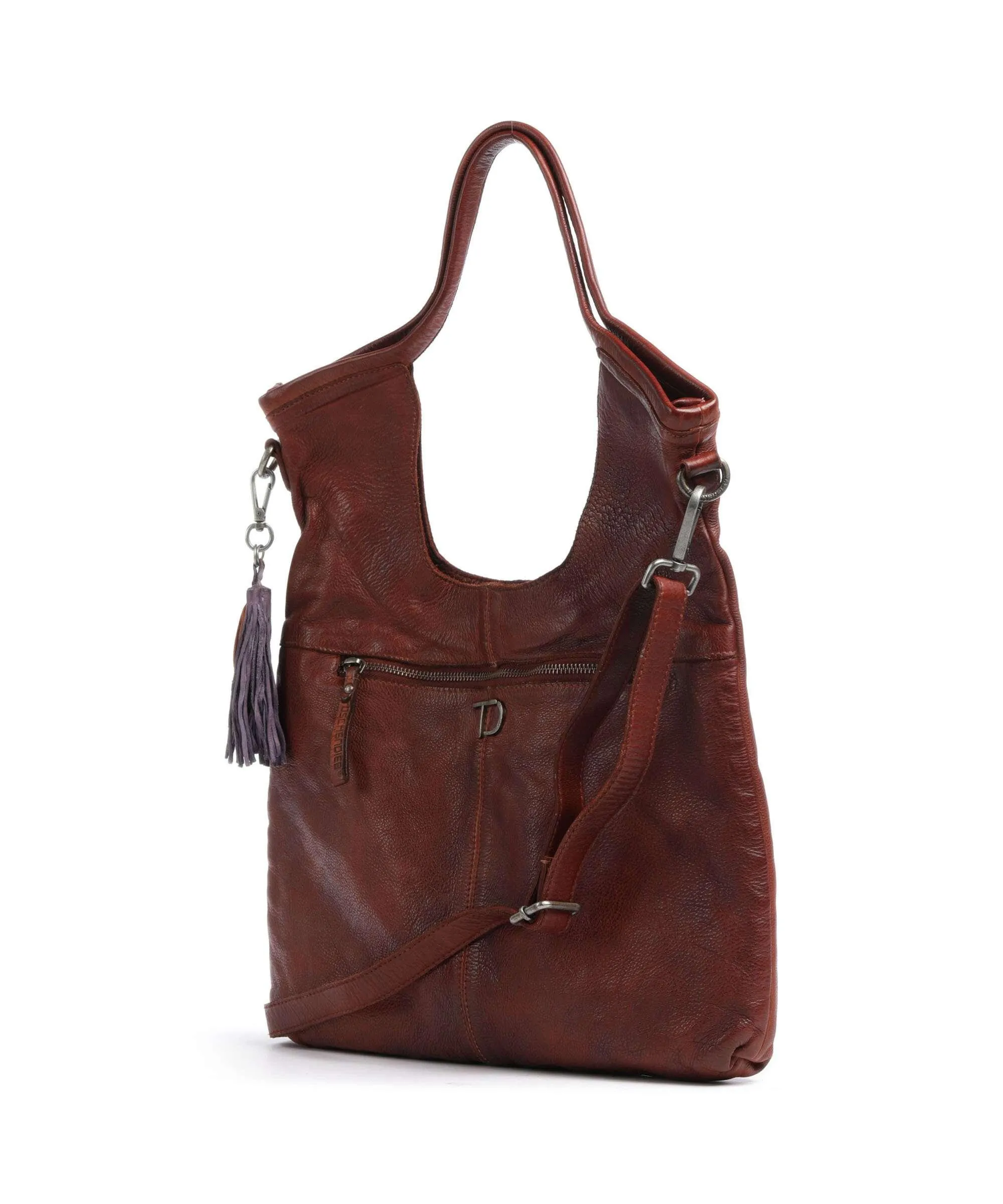  Taschendieb Wien Paniglgasse 3 Borsa shopper pelle di vacchetta finemente grana ramato  