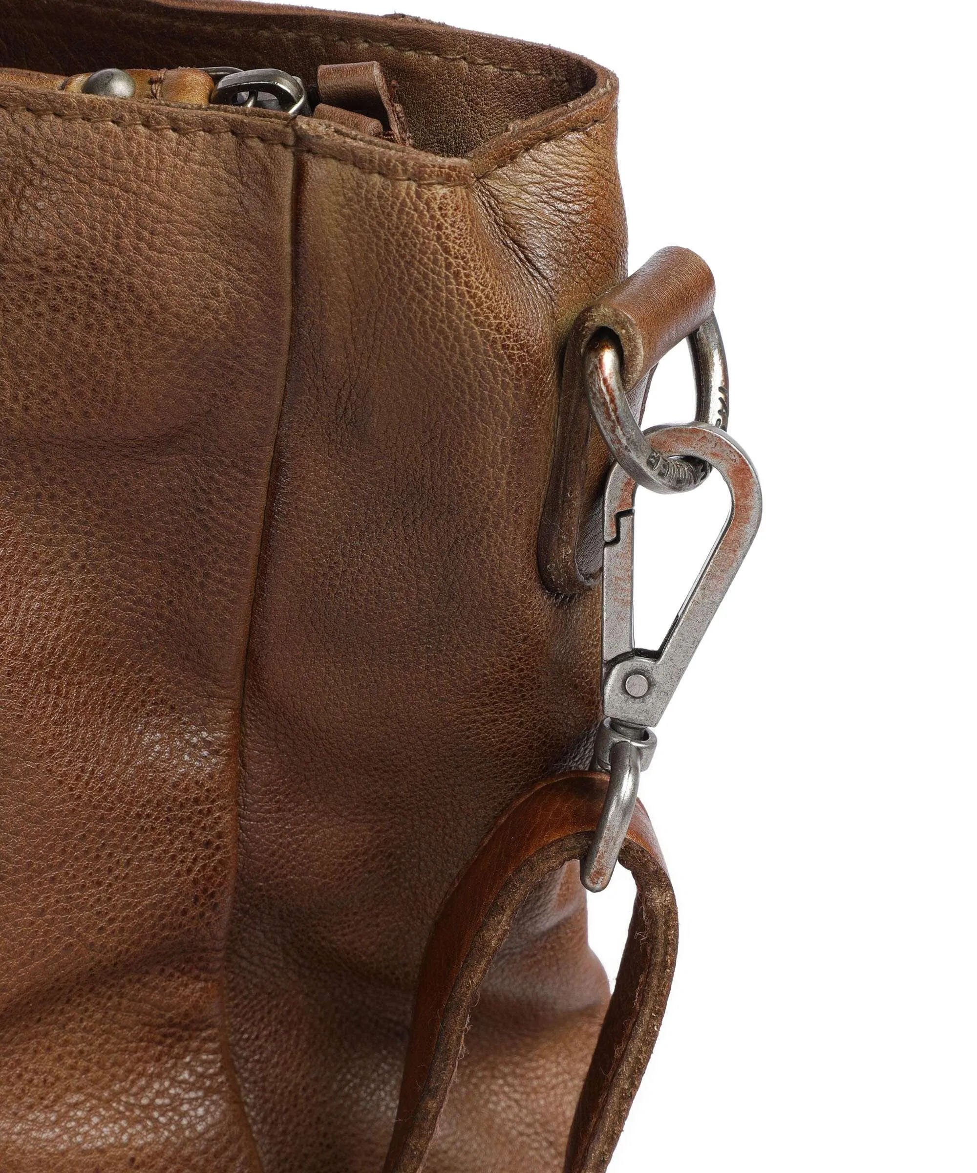  Taschendieb Wien Versöhnungsstraße 1 Borsa shopper pelle di vacchetta grana marrone  