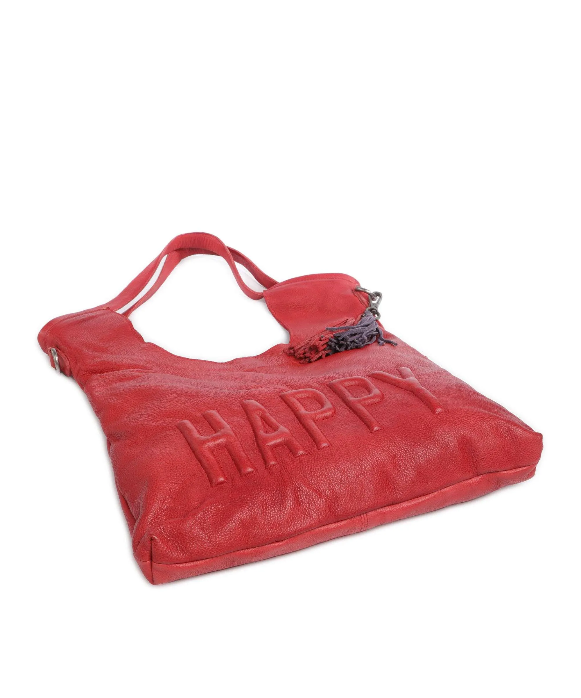  Taschendieb Wien Versöhnungsstraße 2 Borsa shopper pelle di vacchetta grana rosso  