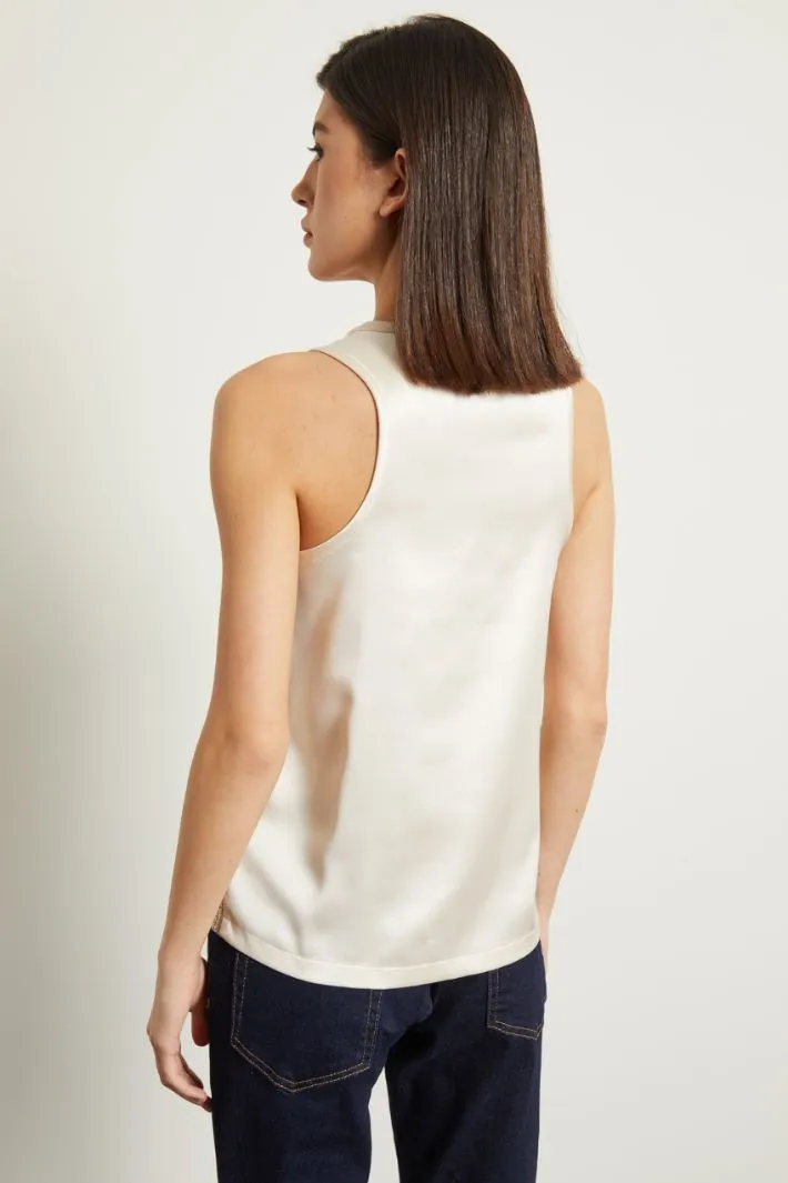 Top con paillettes