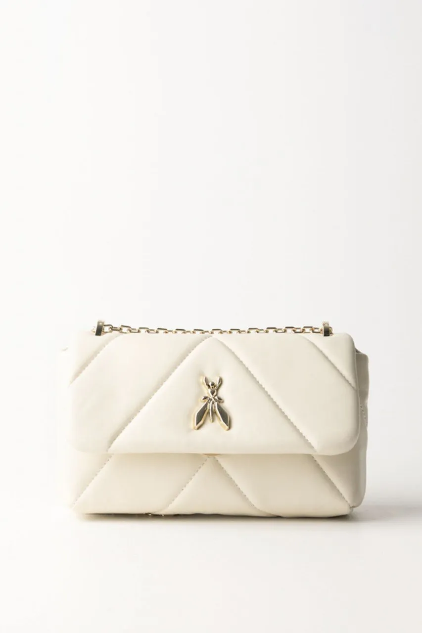 Tracolla con patta Fly Puffy OFF WHITE