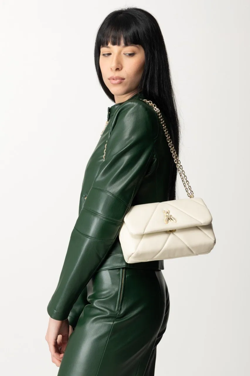 Tracolla con patta Fly Puffy OFF WHITE