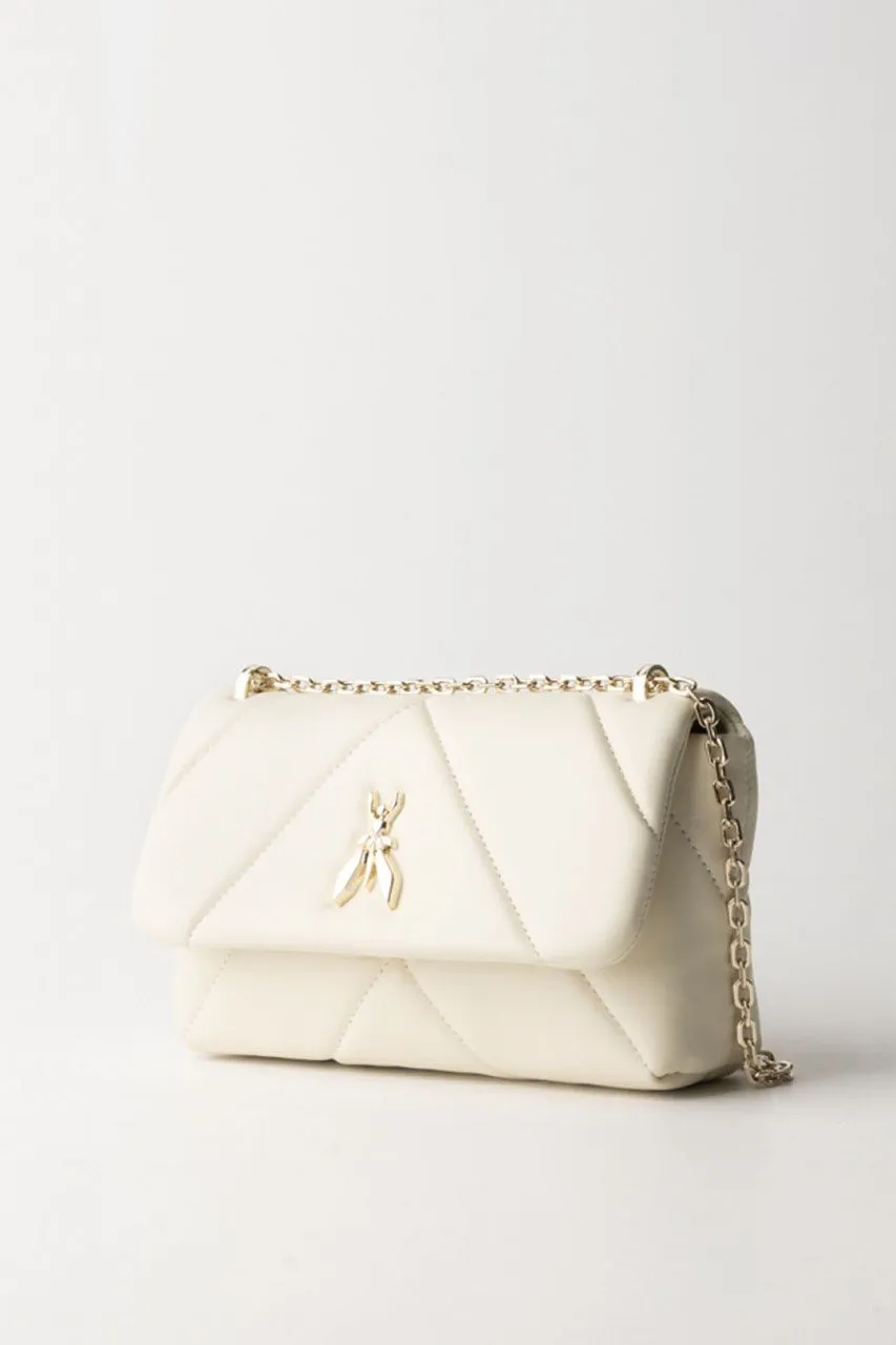 Tracolla con patta Fly Puffy OFF WHITE