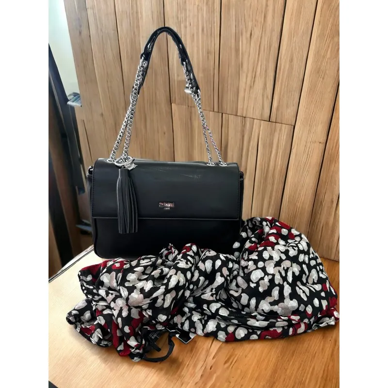 TRACOLLA SHELLY BLUSH NERO