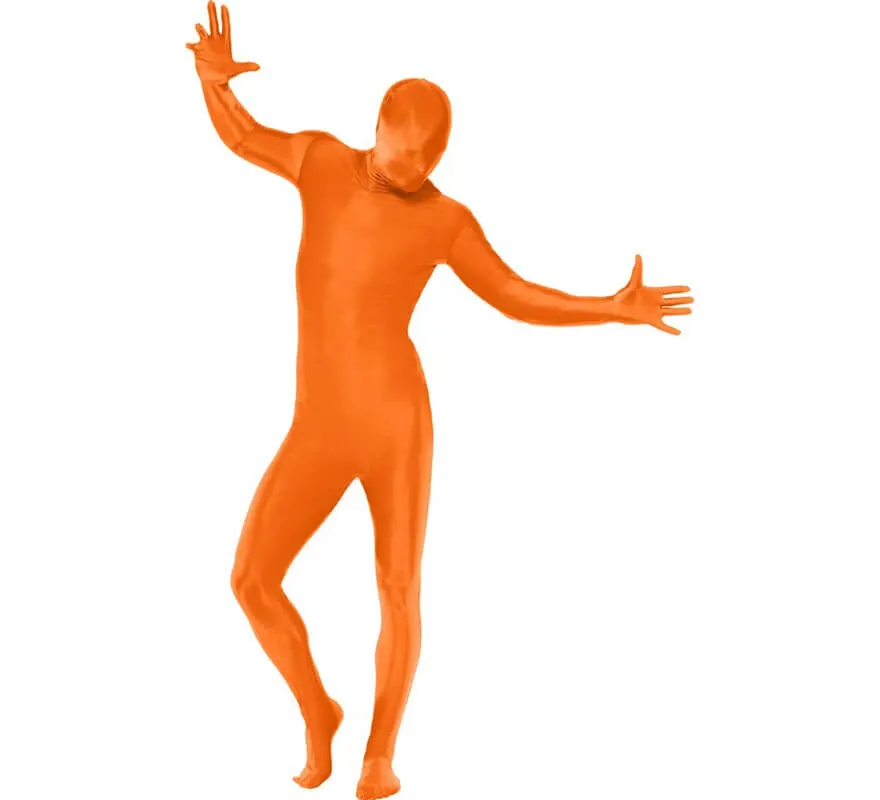 Tuta arancione seconda pelle