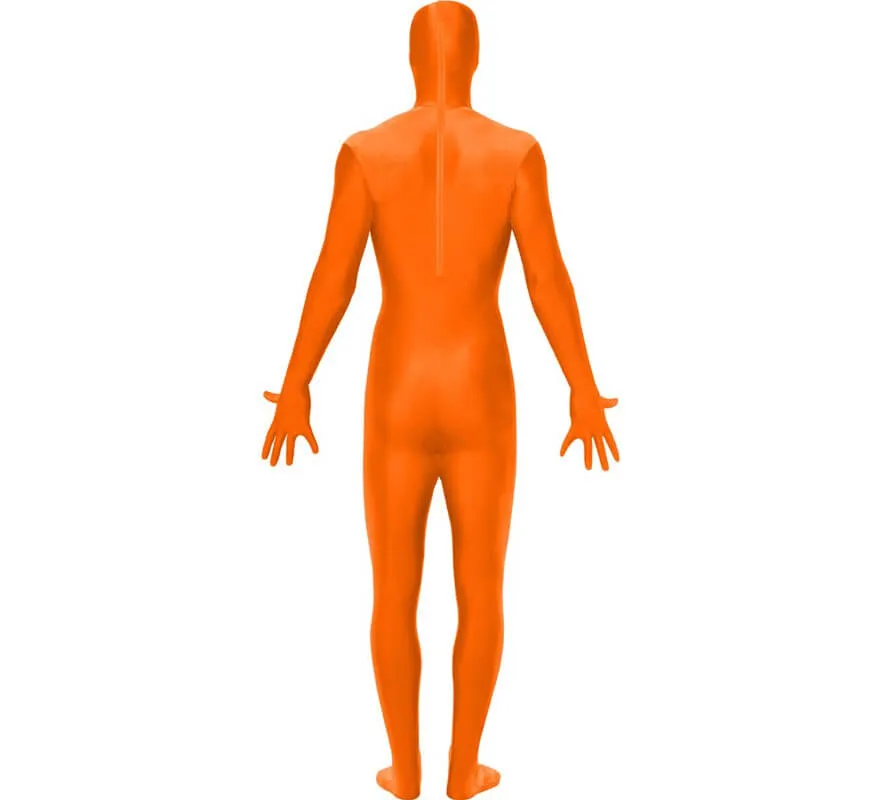 Tuta arancione seconda pelle