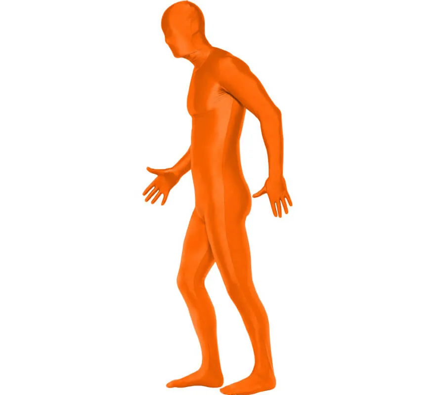 Tuta arancione seconda pelle