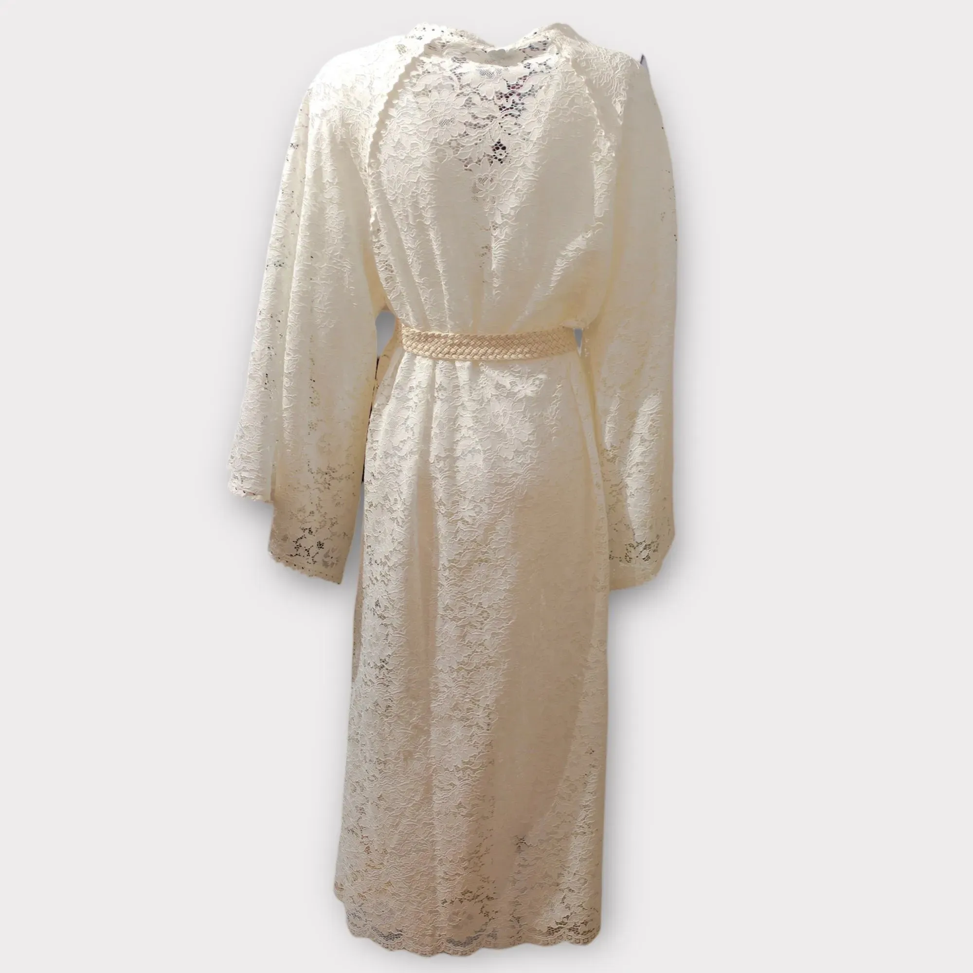 Twinset – Kaftano lungo in pizzo