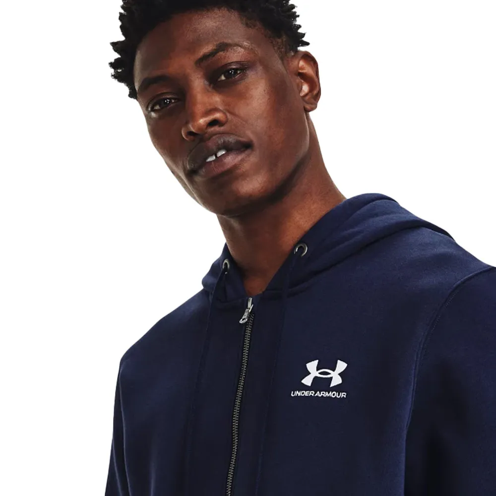 Under Armour Essential Felpa in pile con cappuccio e cerniera a tutta lunghezza - AW22