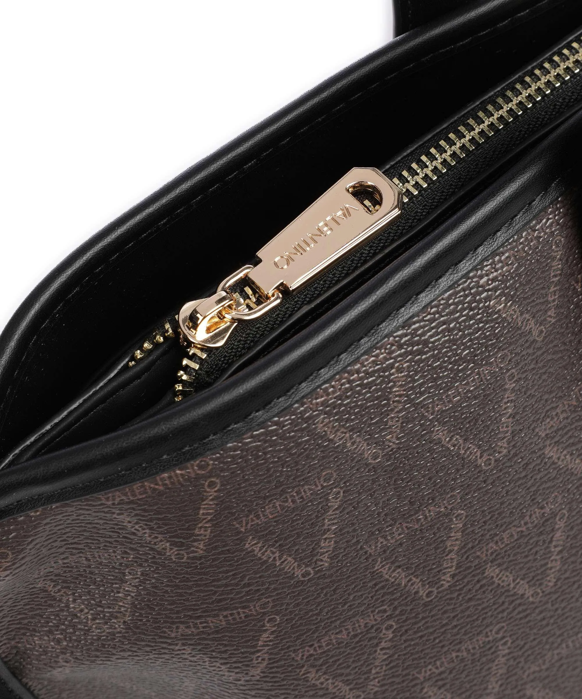  Valentino Bags Lady Re Borsa shopper pelle sintetica marrone scuro  