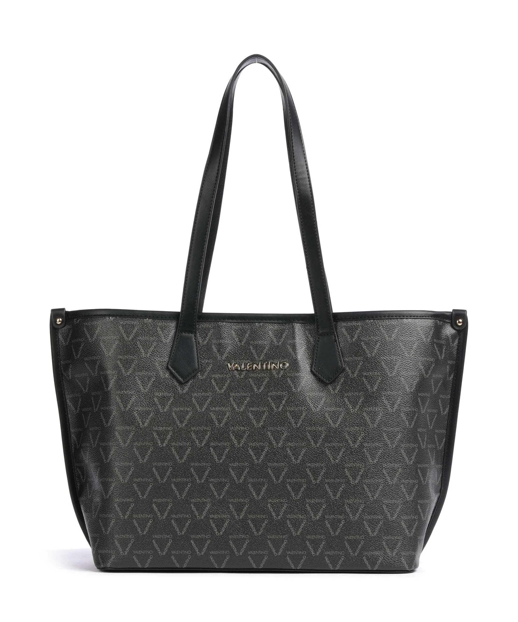  Valentino Bags Lady Re Borsa shopper pelle sintetica nero  
