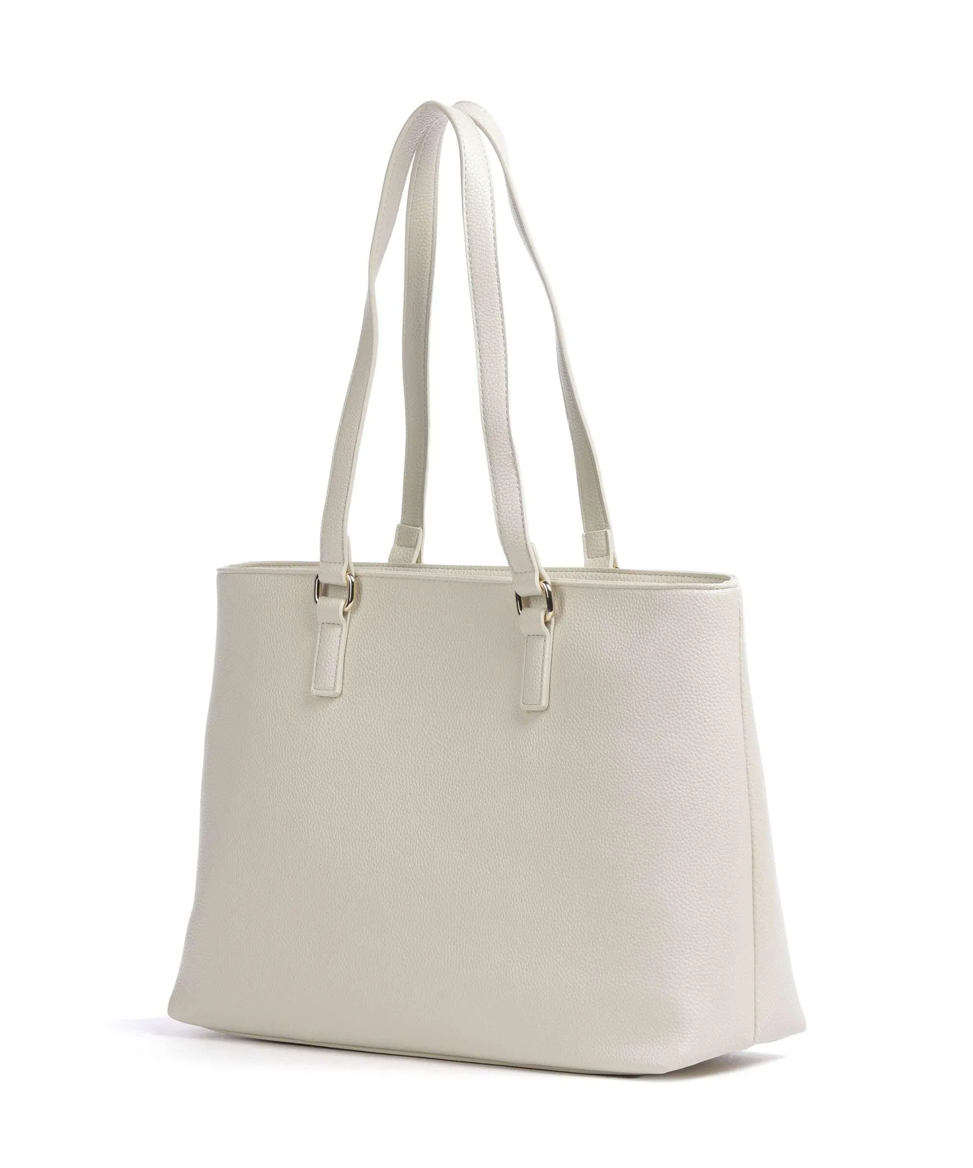  Valentino Bags Never Borsa shopper pelle sintetica avorio  