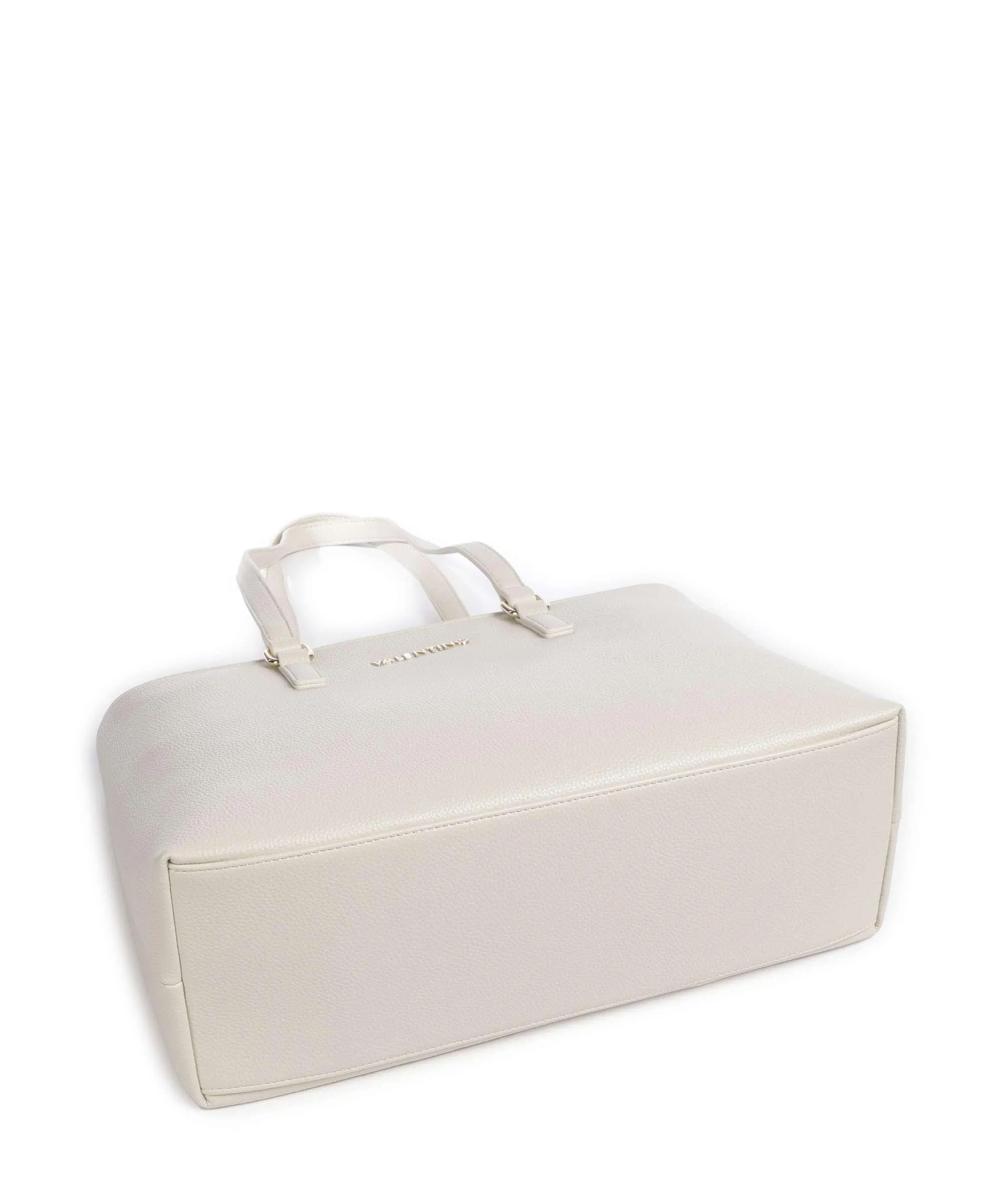  Valentino Bags Never Borsa shopper pelle sintetica avorio  