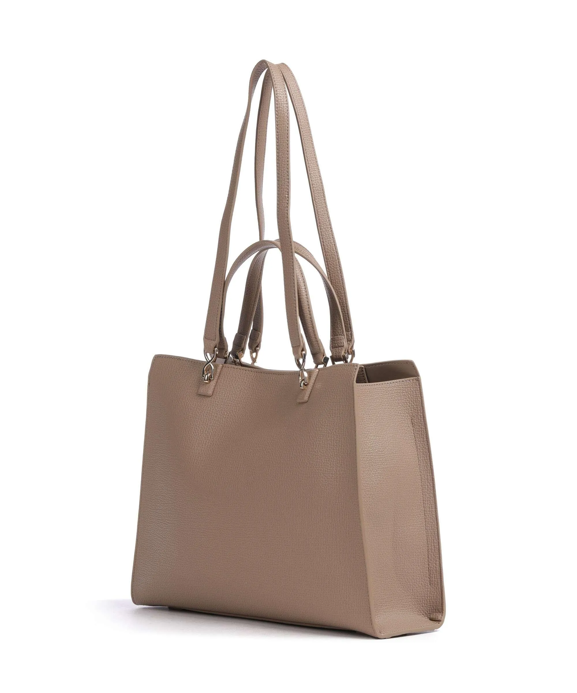  Valentino Bags Stereo Re Borsa shopper pelle sintetica beige  