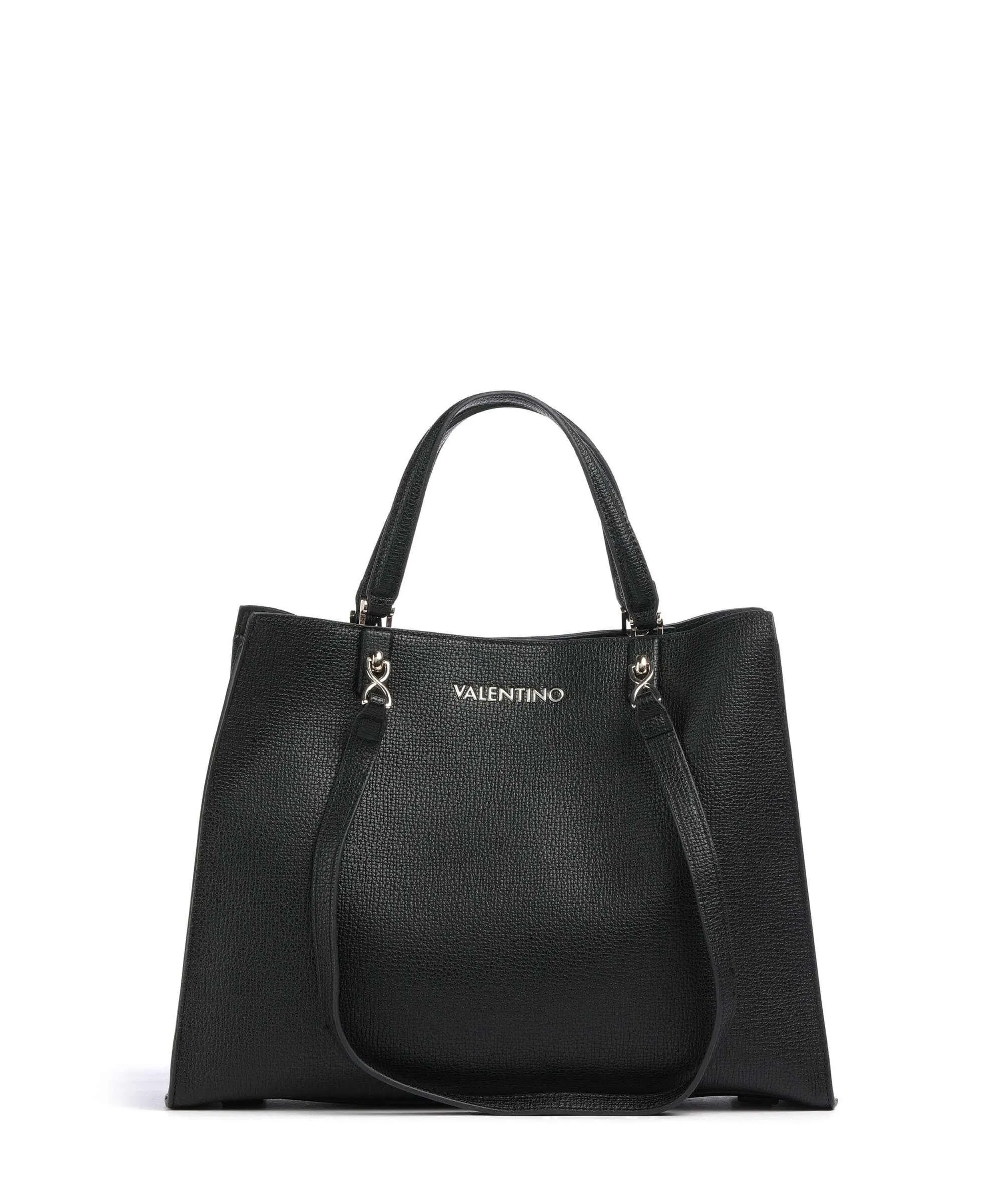  Valentino Bags Stereo Re Borsa shopper pelle sintetica nero  