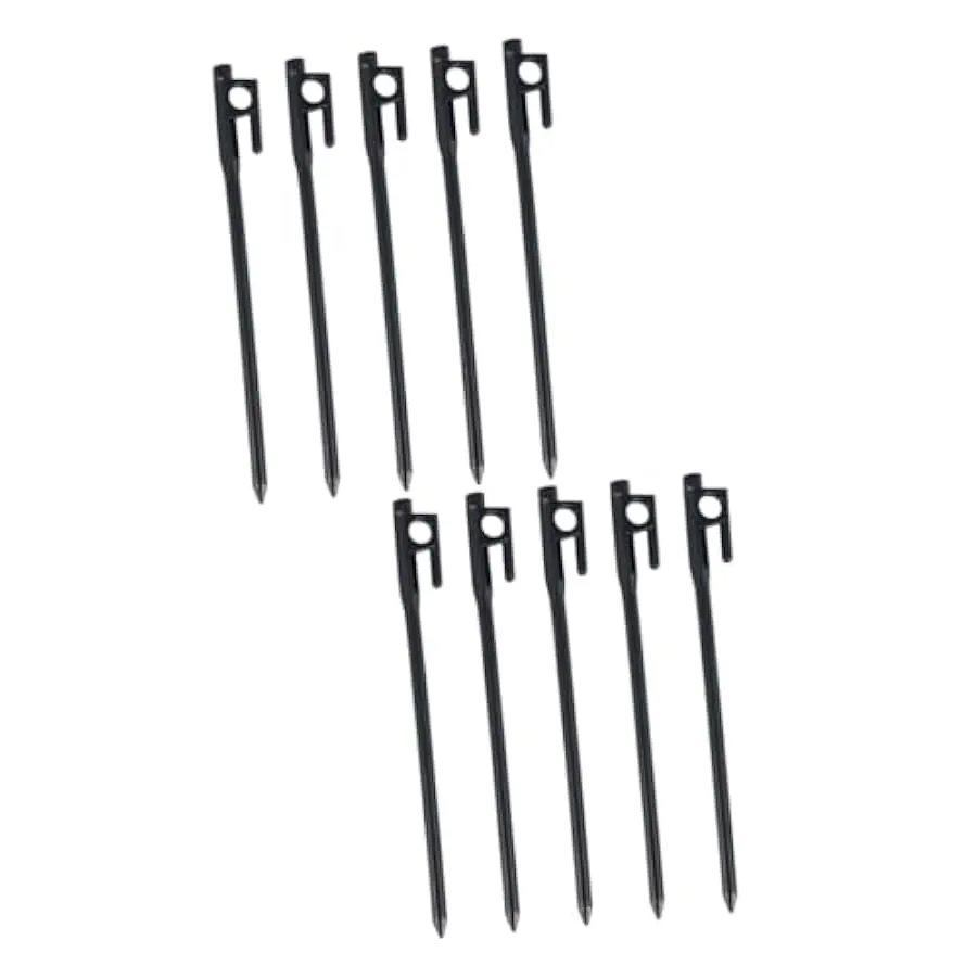 Yardwe 10 Pezzi Picchetti Di Sabbia Chiodi Della Tenda Picchetti Per Tende Pesanti Punte Della Tenda Picchetti Per Tende in Meta