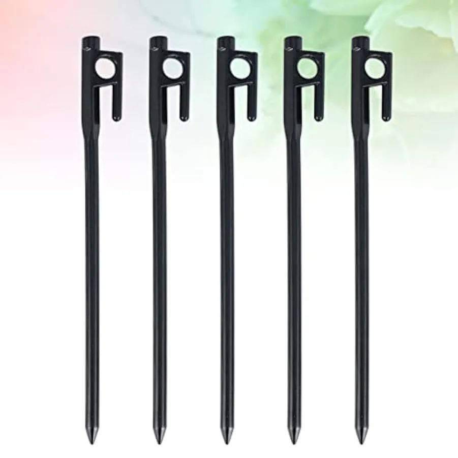 Yardwe 10 Pezzi Picchetti Di Sabbia Chiodi Della Tenda Picchetti Per Tende Pesanti Punte Della Tenda Picchetti Per Tende in Meta