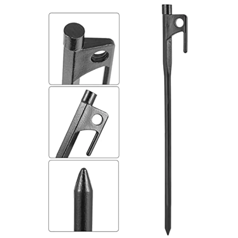 Yardwe 10 Pezzi Picchetti Di Sabbia Chiodi Della Tenda Picchetti Per Tende Pesanti Punte Della Tenda Picchetti Per Tende in Meta
